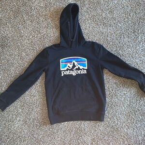 Patagonia Men's Black Hoodie Sweater